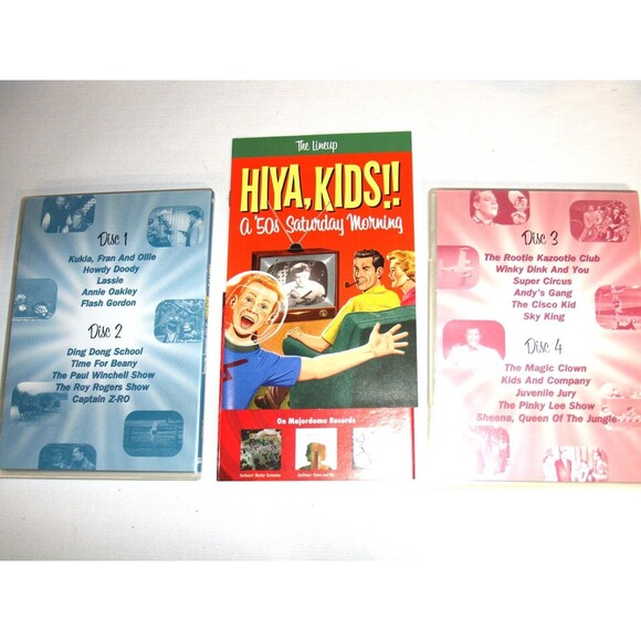 Hiya, Kids!!: A ’50s Saturday Morning DVD Collection - Picture 1 of 6